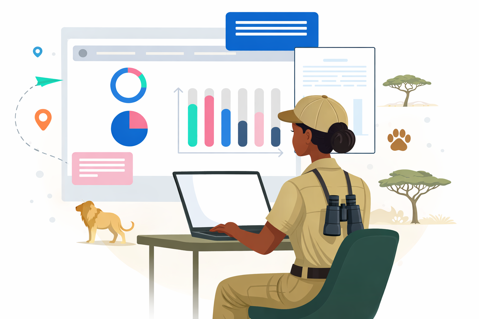 Yekrina Safari Management Dashboard