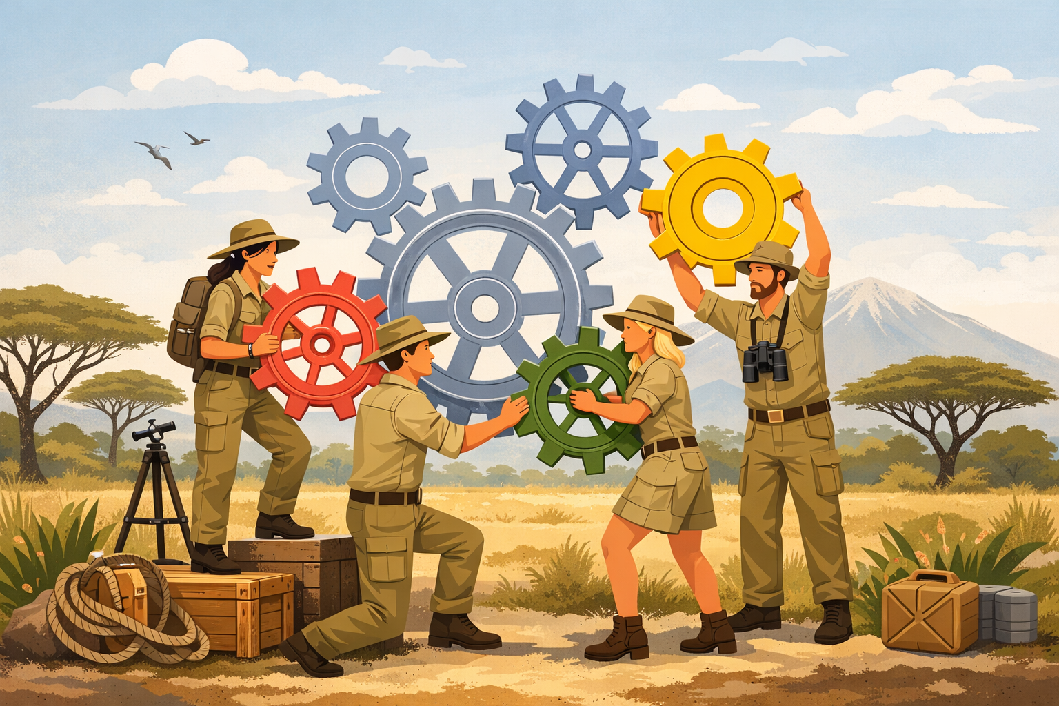 Powerful Safari Guide Mobile App Launch